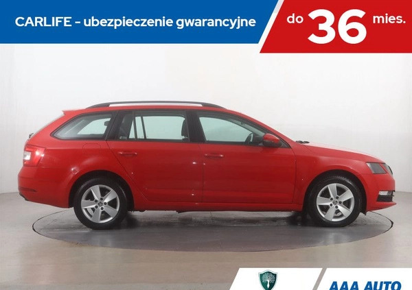 Skoda Octavia cena 49000 przebieg: 137178, rok produkcji 2018 z Głowno małe 172